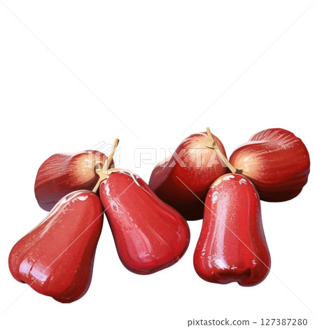 sweet pepper isolated on white background 127387280