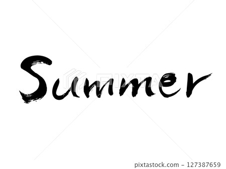 Summer (calligraphy)-01 127387659