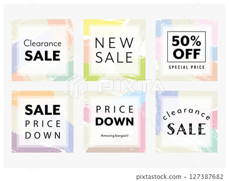 易於使用的方形框架 127387682