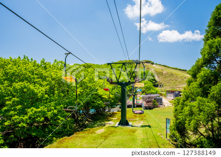 禦在所嶽山岳公園「觀光纜車」的風景 127388149