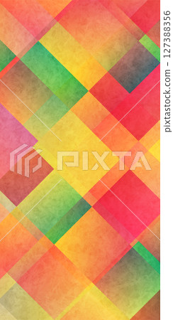 橙色曲線日本圖案背景 127388356