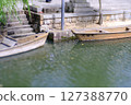 河邊的木船 127388770