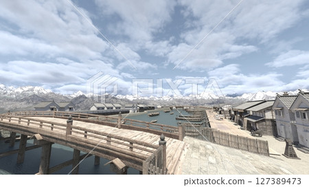 A pier 127389473
