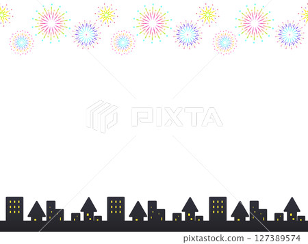 煙火背景A 127389574