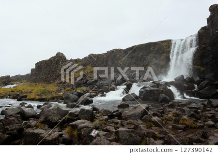 Thingvellir waterfall, Iceland Thingvellir waterfall, Iceland 127390142