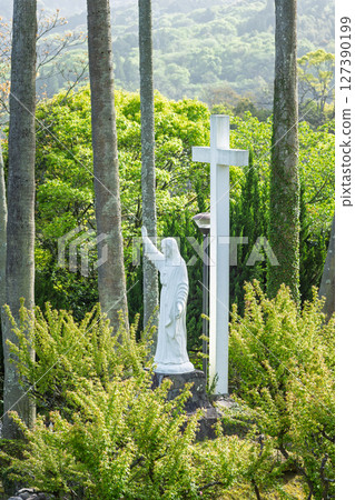 The martyr of Amakusa, Adam Arakawa statue "Amakusa Christian Museum illuminated in rays of light" (Amakusa City) The martyr of Amakusa, Adam Arakawa statue "Amakusa Christian Museum illuminated in rays of light" (Amakusa City) 127390199