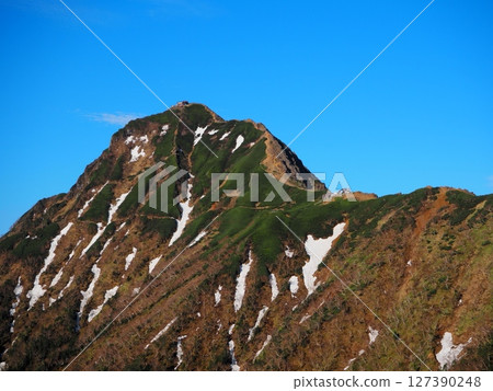 雨季晴朗天氣下的赤岳（20250612060038） 127390248