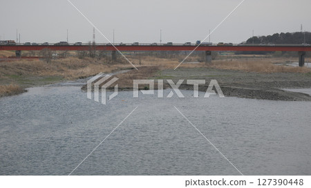 渡良瀨川和田中橋 127390448