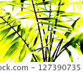 Realistic leaf pattern 127390735