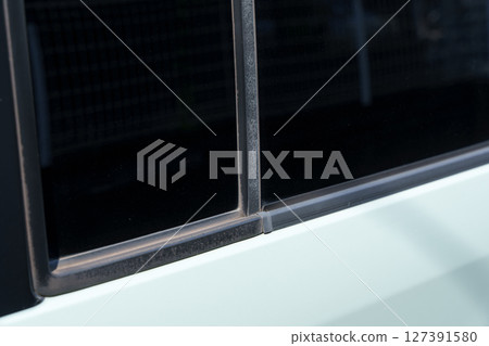 Worn out car parts 127391580
