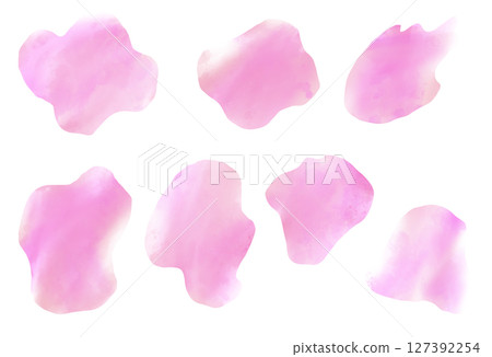 水彩畫花瓣 127392254