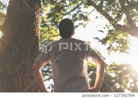 人與森林 127392764