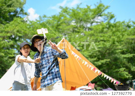 夏季休閒形象 127392770