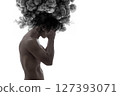 Silent Battle: The Weight of Thought 127393071