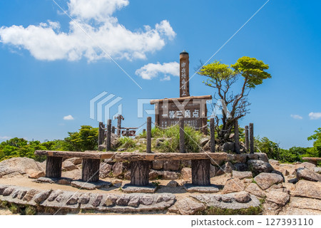 Summit of Mt. Gozaisho [First-order triangulation point] 127393110