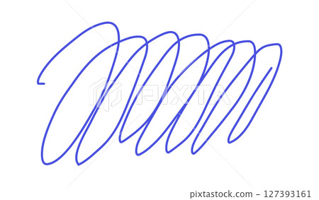 Scribble line. Hand Drawn lines in Pencil. Charcoal smears. Vector logo design element Scribble line. Hand Drawn lines in Pencil. Charcoal smears. Vector logo design element 127393161