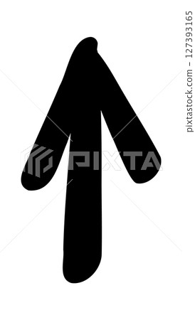 Hand drawn arrow vector icons. Doodle sketch black arrow design for business plan and education. 127393165