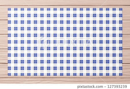 Background material_wooden table and cloth_navy blue Background material_wooden table and cloth_navy blue 127393239