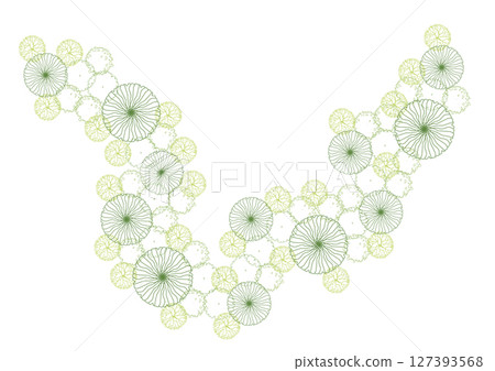 architecture drawing plant tree top view plan greenery vegetation vector. design nature architectural landscape set element illustration bush garden flora sapling minimal. architect isolated. 127393568