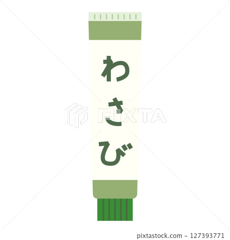 管狀調味料-芥末 管狀調味料-芥末 127393771