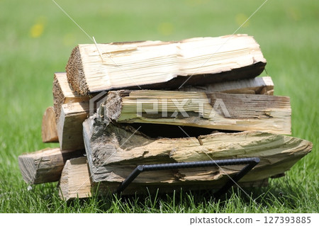 Firewood for bonfire Firewood for bonfire 127393885