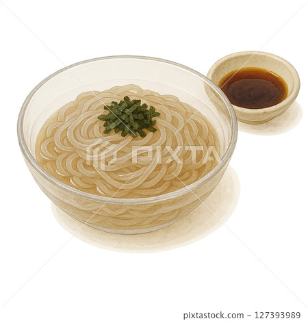 Illustration material of food representative of summer 127393989