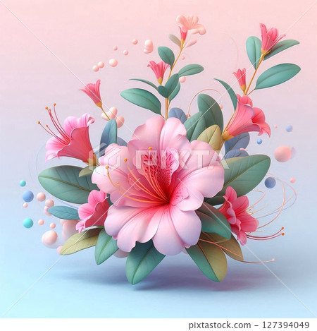 The scent of azaleas in art The scent of azaleas in art 127394049