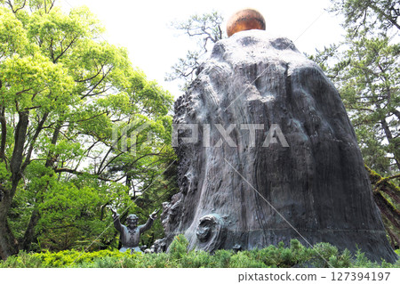 Izumo City Izumo Taisha Shrine Okuninushi no Okami Musubi Statue Izumo City Izumo Taisha Shrine Okuninushi no Okami Musubi Statue 127394197
