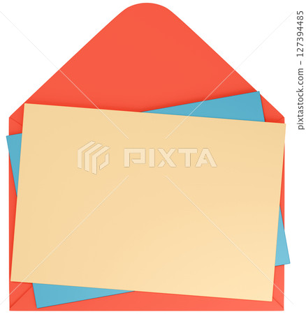 3D illustration_letter set 3D illustration_letter set 127394485