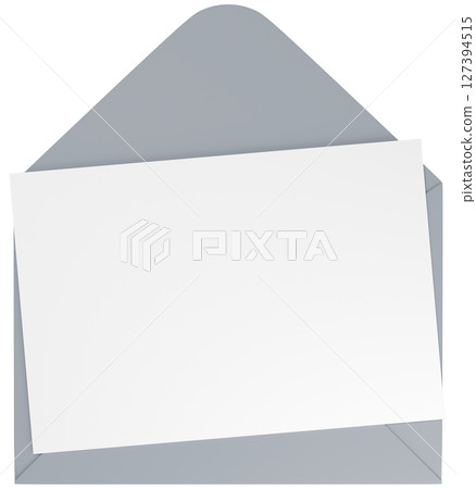 3D插圖_字母設定_灰色 127394515