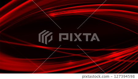 Exquisite red wavy, chaotic background with bright shine Exquisite red wavy, chaotic background with bright shine 127394598