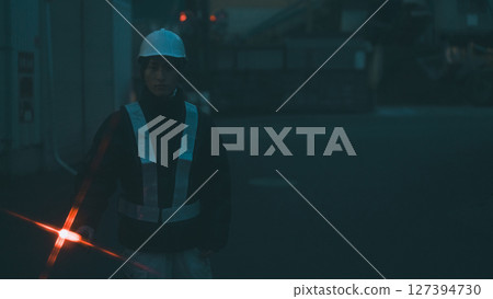 Night security guard 127394730