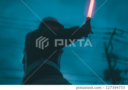 Night security guard 127394733