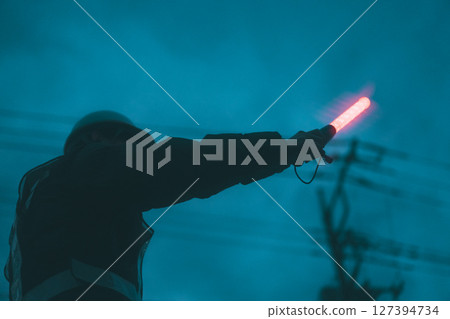 Night security guard 127394734