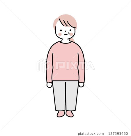 更年期婦女的正確姿勢 127395460