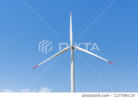 Wind power generation (natural energy image) 127396119