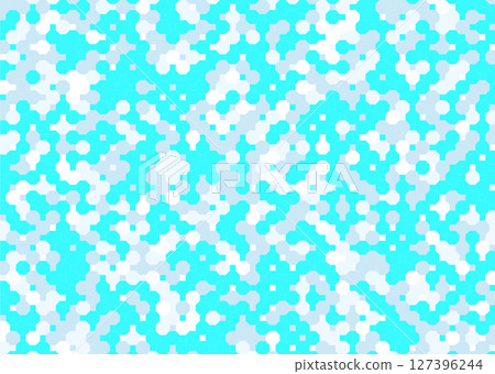 Background tile dot-like octagonal pattern 127396244
