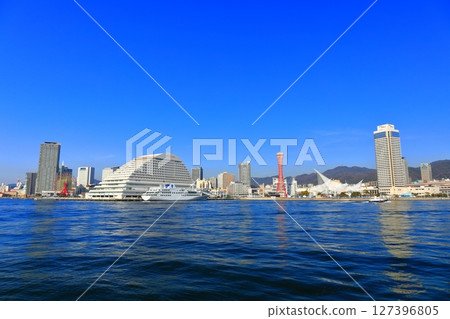 [Hyogo Prefecture] Sunny Kobe Meriken Park and Harborland (Kobe Port) 127396805