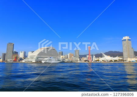 [Hyogo Prefecture] Port Tower and Kobe Meriken Park after renovation 127396806