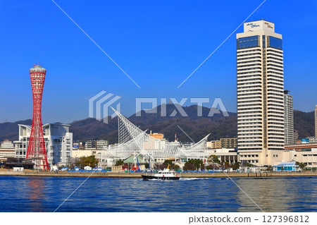 [Hyogo Prefecture] Port Tower and Kobe Meriken Park after renovation 127396812