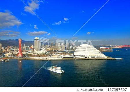 [Hyogo Prefecture] Port Tower and Kobe Meriken Park after renovation 127397797
