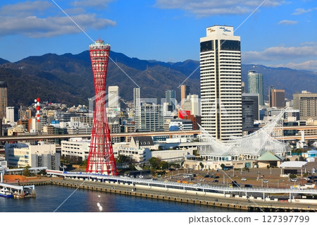 [Hyogo Prefecture] Port Tower and Kobe Meriken Park after renovation 127397799