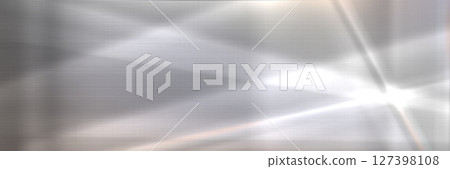 Silver metal gradient background with light rays Silver metal gradient background with light rays 127398108