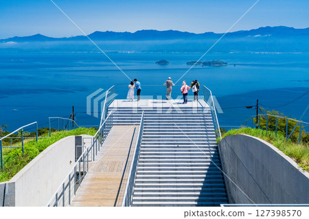 《Ehime Prefecture》Seto Inland Sea/Kuroyama Observatory Park 127398570