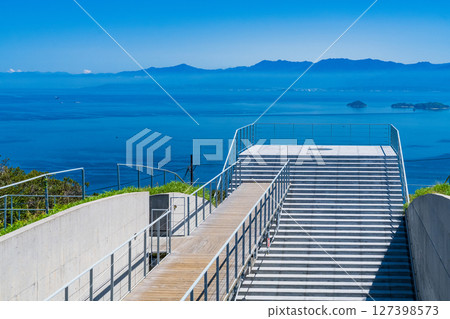 《Ehime Prefecture》Seto Inland Sea/Kuroyama Observatory Park 《Ehime Prefecture》Seto Inland Sea/Kuroyama Observatory Park 127398573