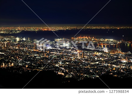 [兵庫縣] 從六甲山（菊星台）看神戶夜景 127398834