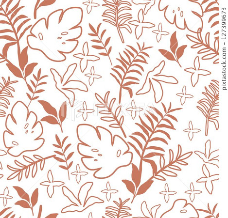 abstract organic tropical seamless pattern abstract organic tropical seamless pattern 127399673
