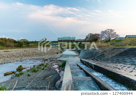 Hatakama, Kakegawa City, Shizuoka Prefecture Tenryu Hamanako Railway and scenery along the line Hatakama, Kakegawa City, Shizuoka Prefecture Tenryu Hamanako Railway and scenery along the line 127400944