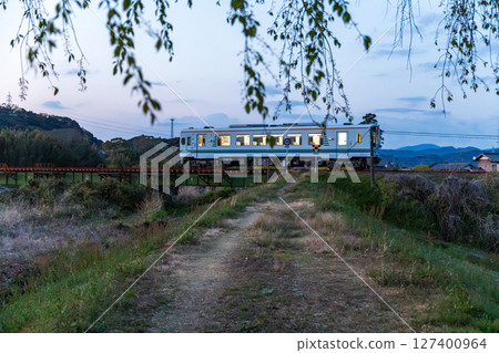 Hatakama, Kakegawa City, Shizuoka Prefecture Tenryu Hamanako Railway and scenery along the line 127400964