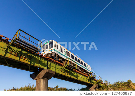 靜岡縣掛川市畑多摩天龍濱名湖鐵道及沿線風景 127400987